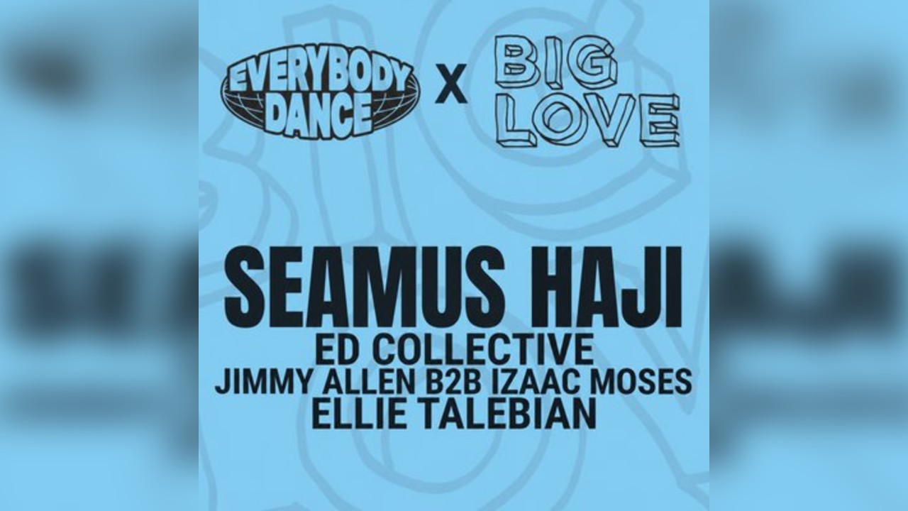 Everybody Dance x Big Love w/ Seamus Haji @ 24 Kitchen Street