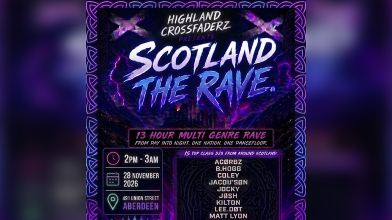Highland Crossfaderz Presents - Scotland The Rave