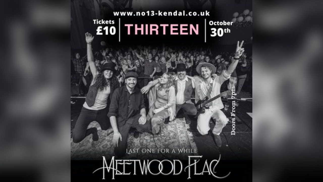 Meetwood Flac - A Tribute to Fleetwood Mac Live at THIRTEEN