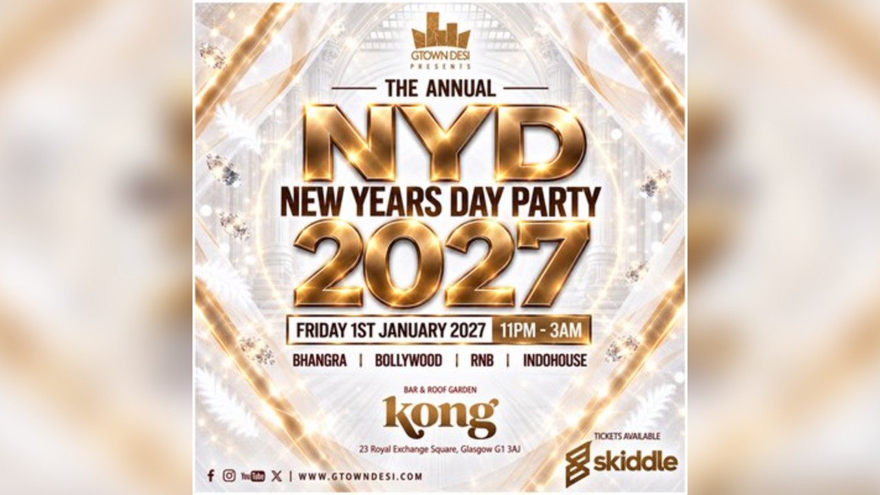 New Years Day Party 2027 with Gtown Desi