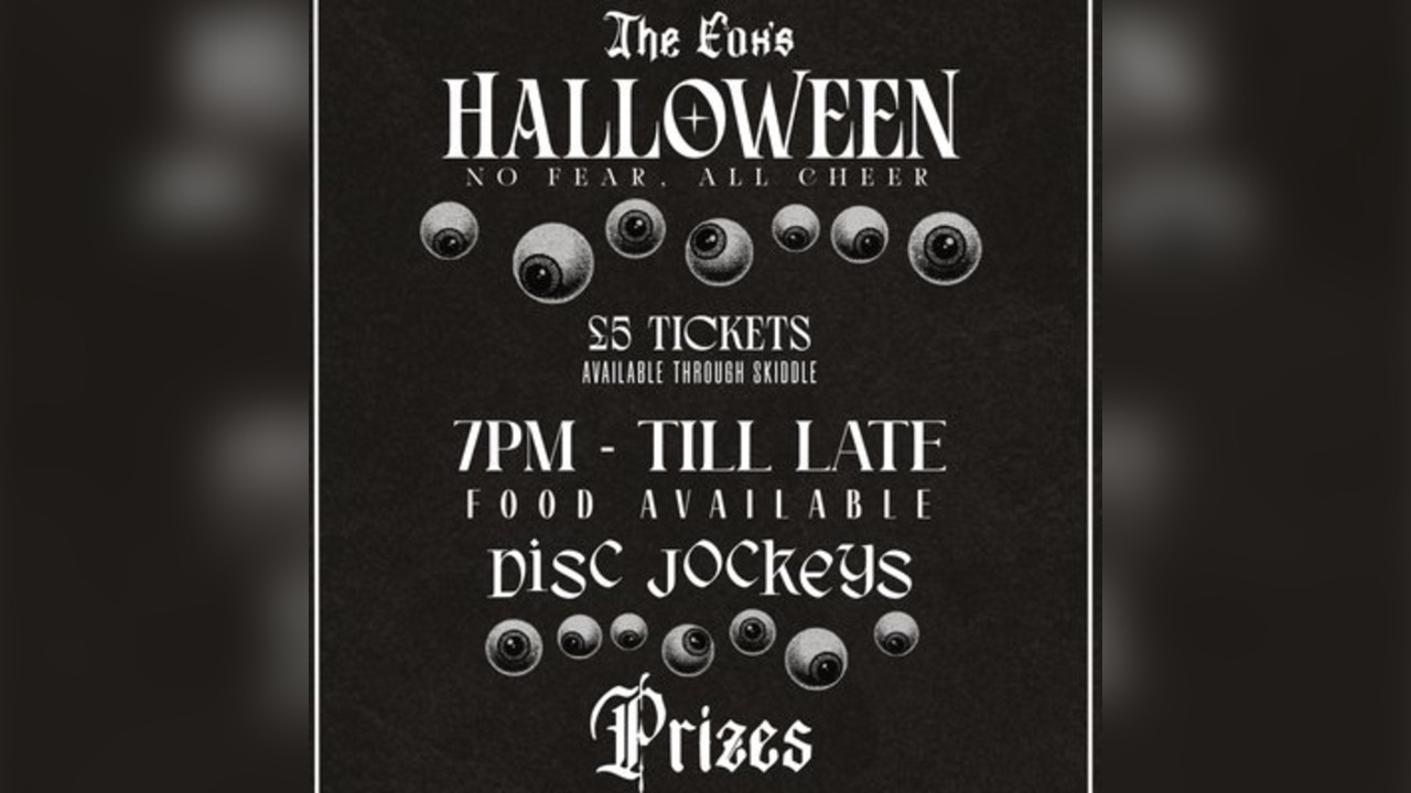 The Fox Inn Presents ... Burrow Halloween Bash