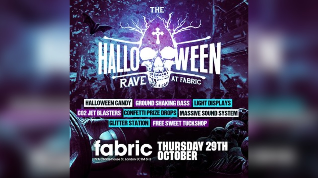 The Halloween Rave at Fabric London Halloween 2026