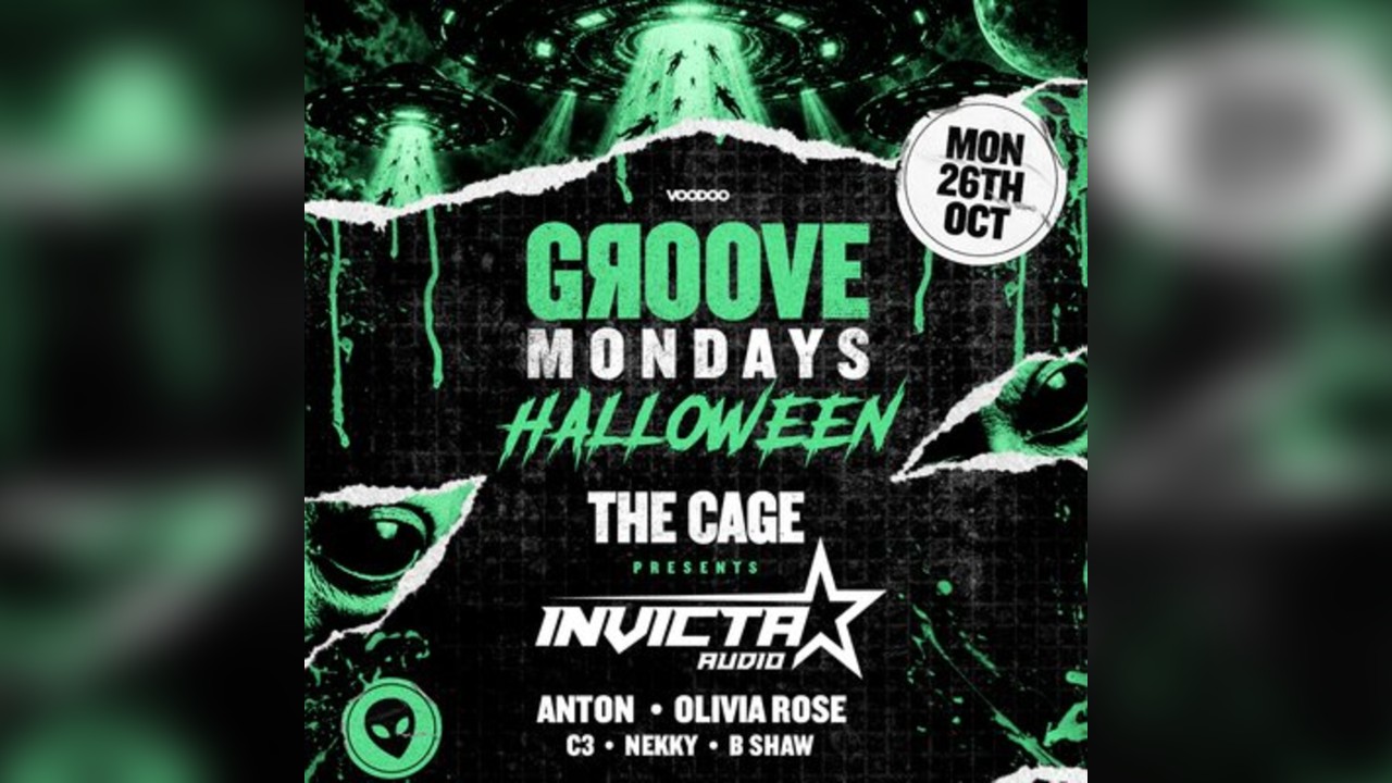 GROOVE HALLOWEEN  - Monday 26th October  @ MiNT XL
