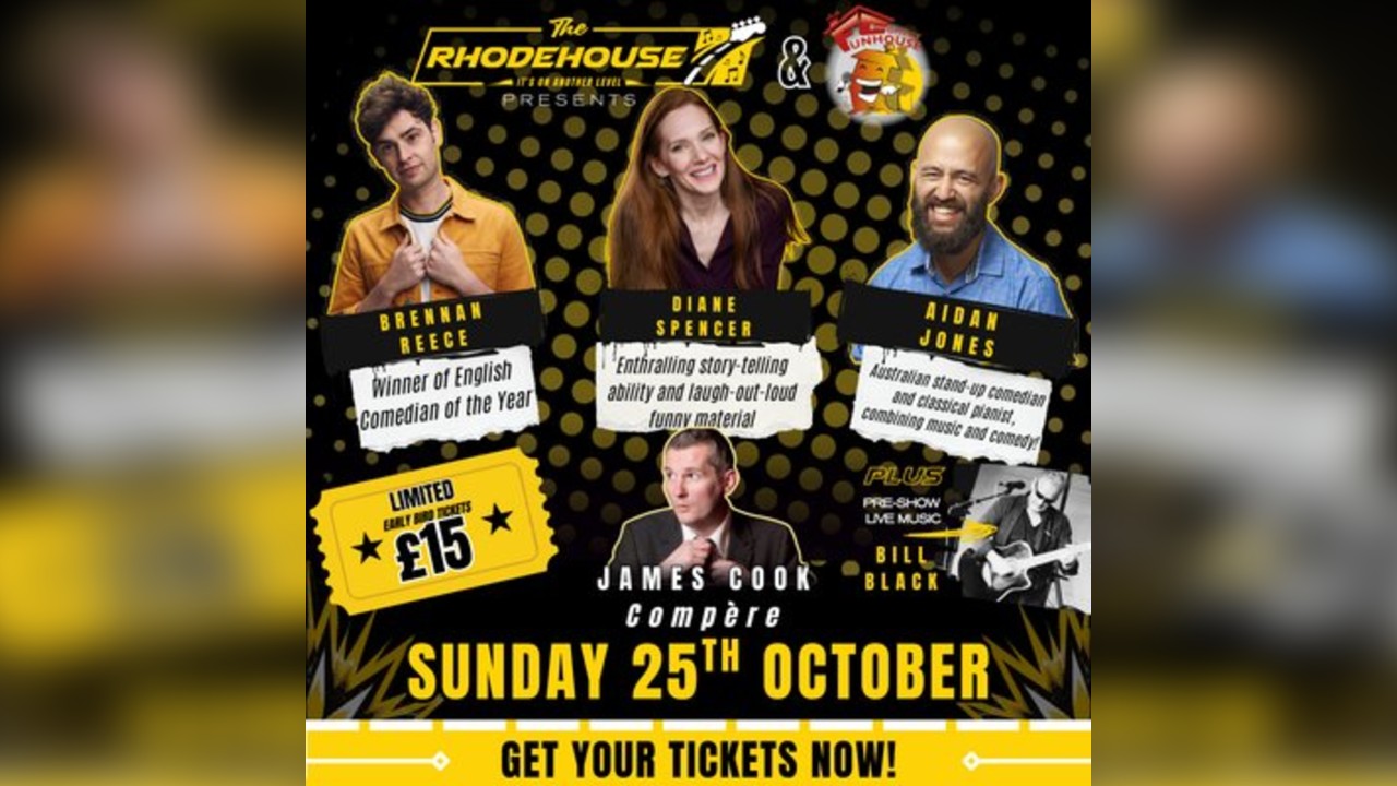 Top Comedy at The Rhodehouse