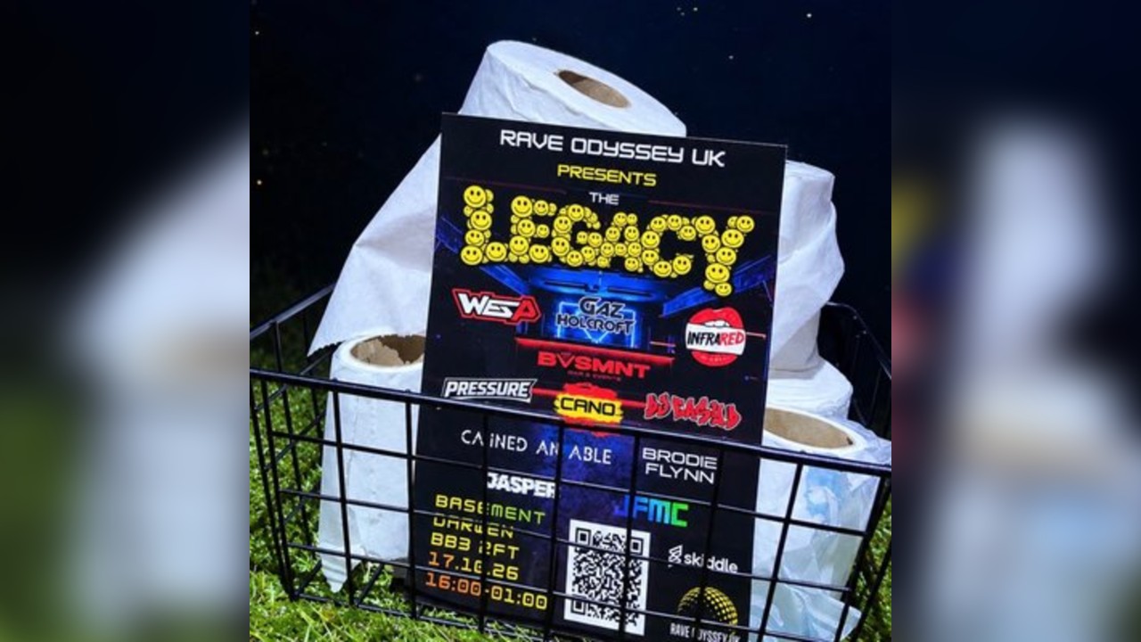 Rave odyssey uk 'The legacy' Basement Darwen