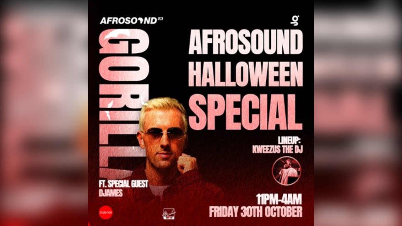 Afrosounds Halloween: DJames + Support