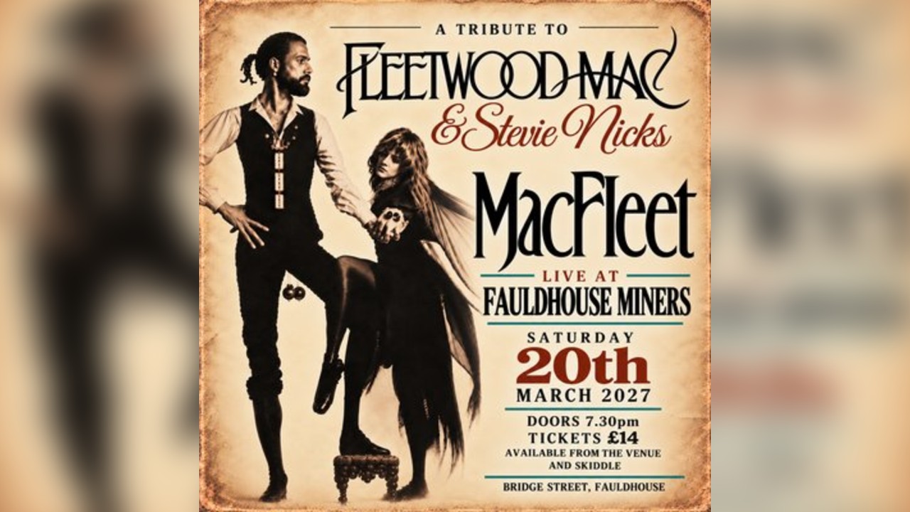 MacFleet - Tribute To Stevie Nicks & Fleetwood Mac  - Fauldhouse