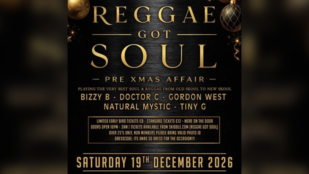 Reggae got soul