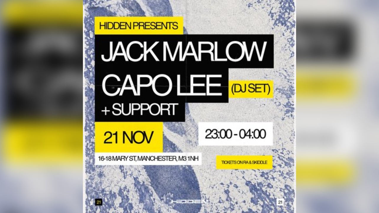 Hidden Presents: Jack Marlow, Capo Lee + More