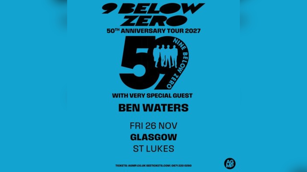 NINE BELOW ZERO 50th Anniversary Tour