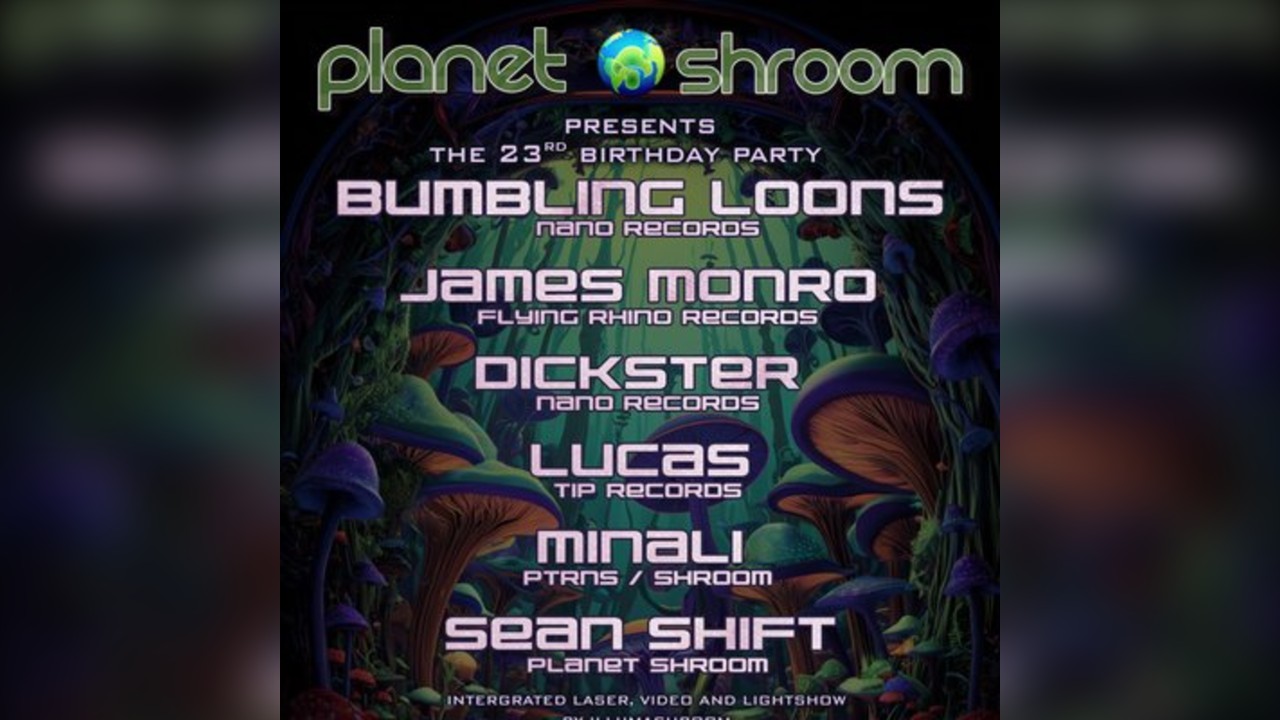 Planet Shroom - 23rd Birthday Party