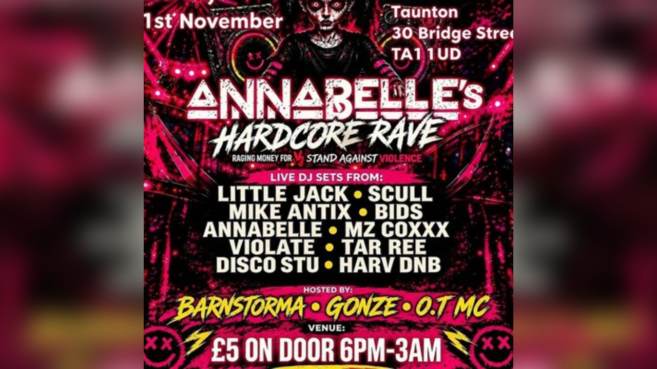 Annabelles hardcore  rave for stand against violence