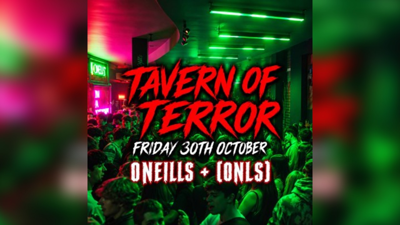 Craicin' Fridays: Halloween TAVERN OF TERROR [Room 2 RnB]