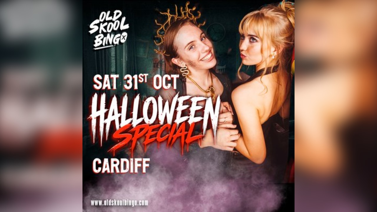 Old Skool Bingo Sat 31st Oct halloween Cardiff Special