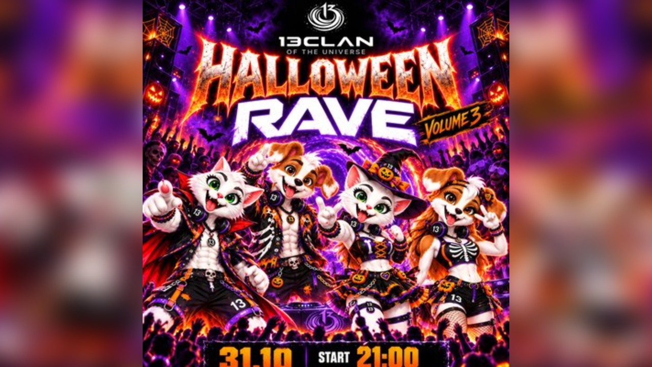 13CLAN presents HALLOWEEN RAVE - VOLUME 3