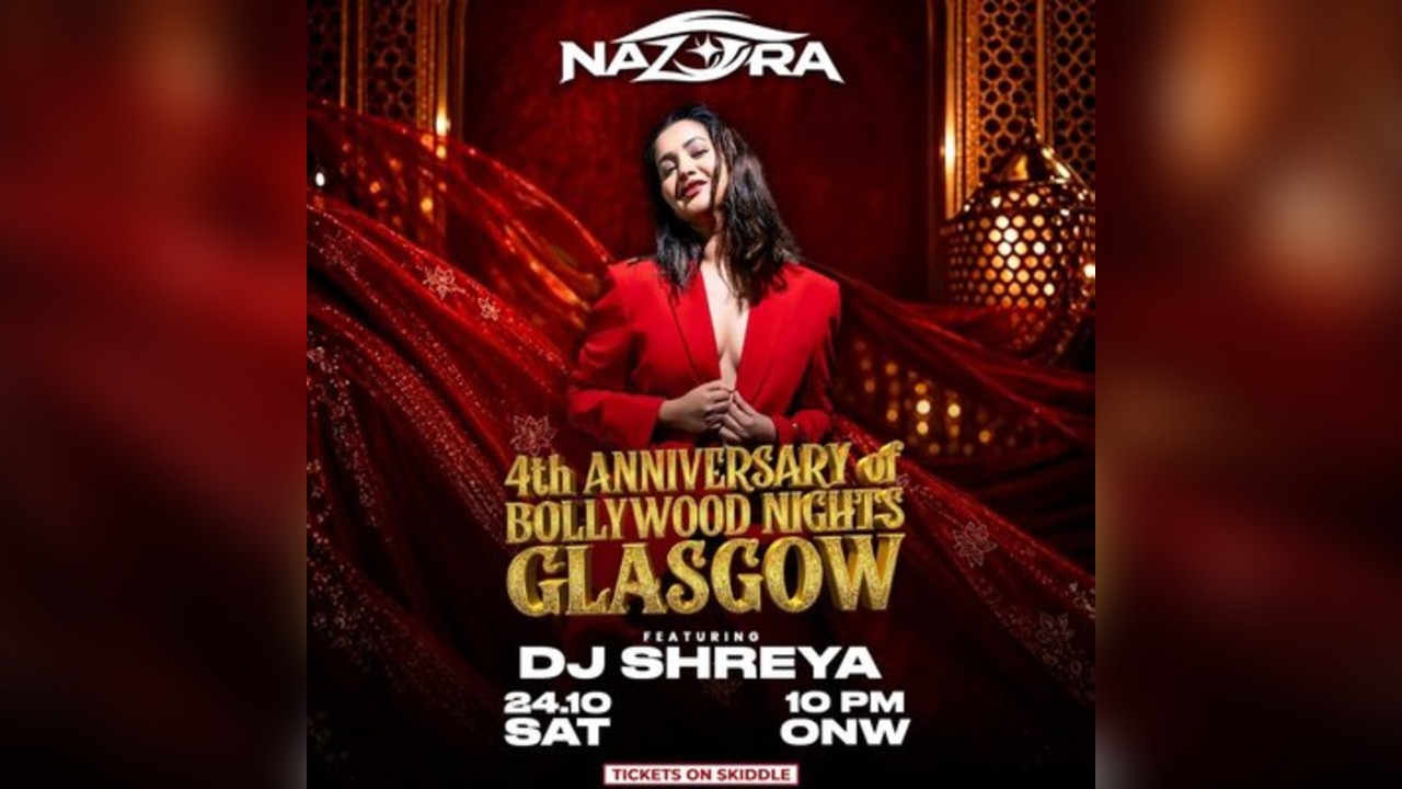 4th Anniversary Bollywood Nights Glasgow