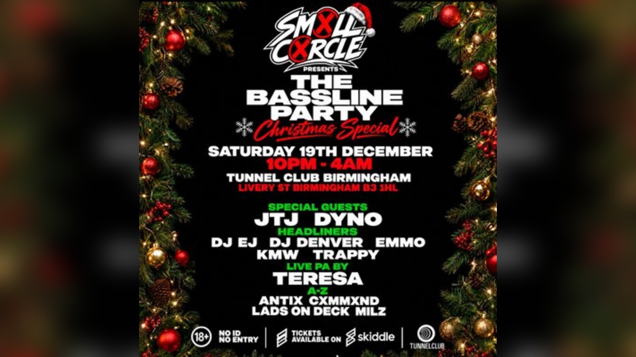 Smxll Cxrcle Presents The Bassline Party Christmas Special