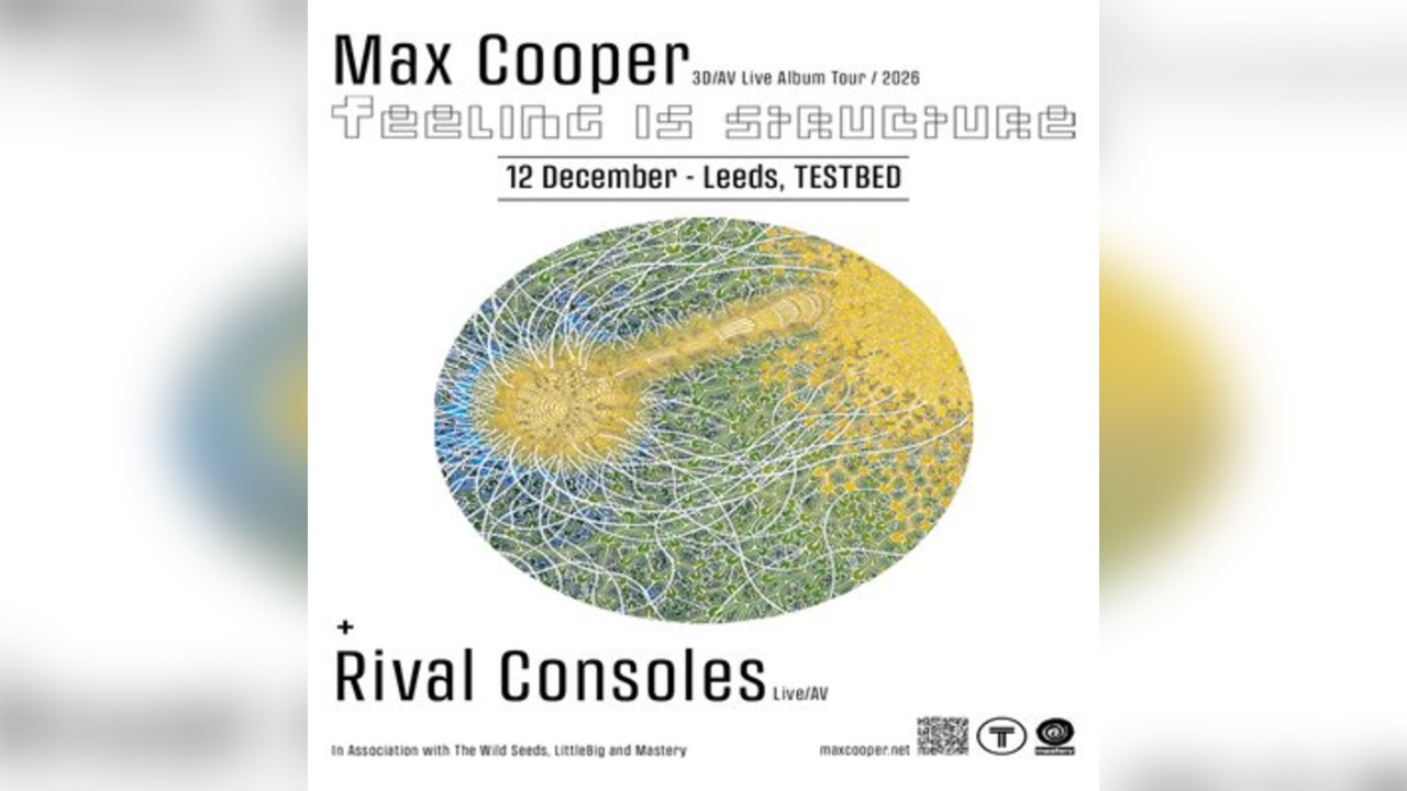 Max Cooper 3D/AV Live + Rival Consoles