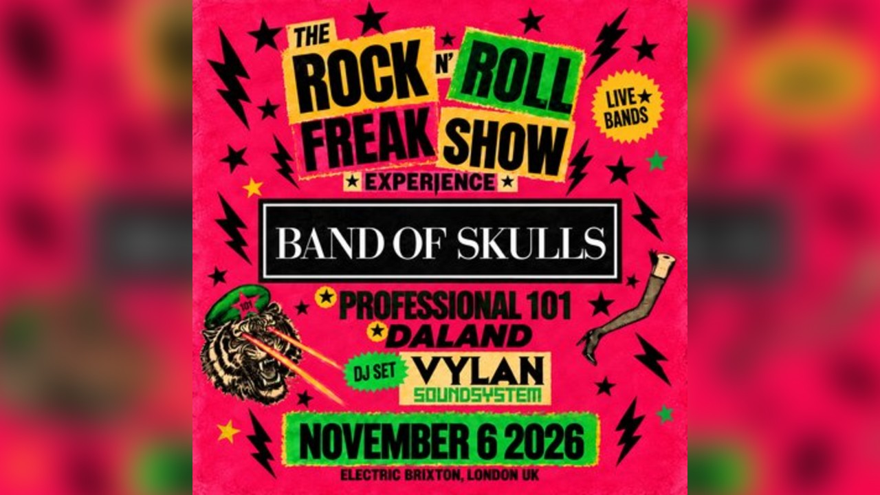 Band Of Skulls, VYLAN Soundsystem, Professional 101 + RNRFS