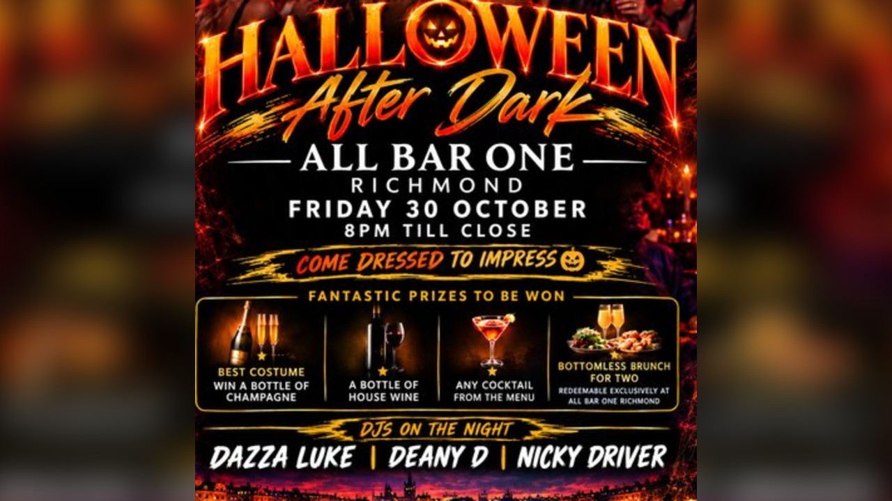 Mischievous- After Dark - Halloween  @ All Bar One - Richmond