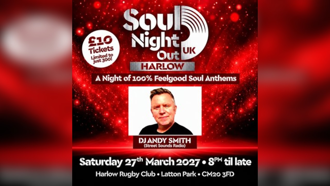 Soul Night Out UK - Harlow, Essex