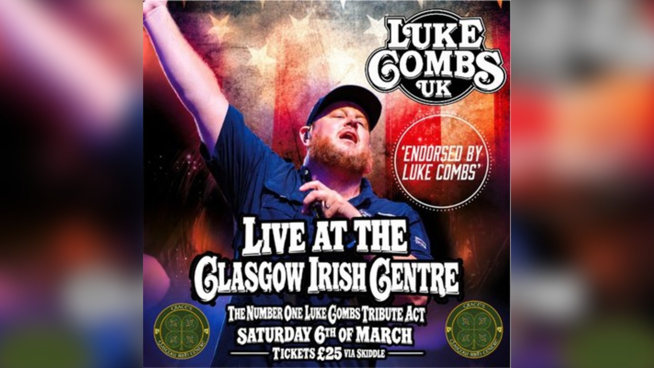 Luke Combs UK @ The Glasgow Irish Centre