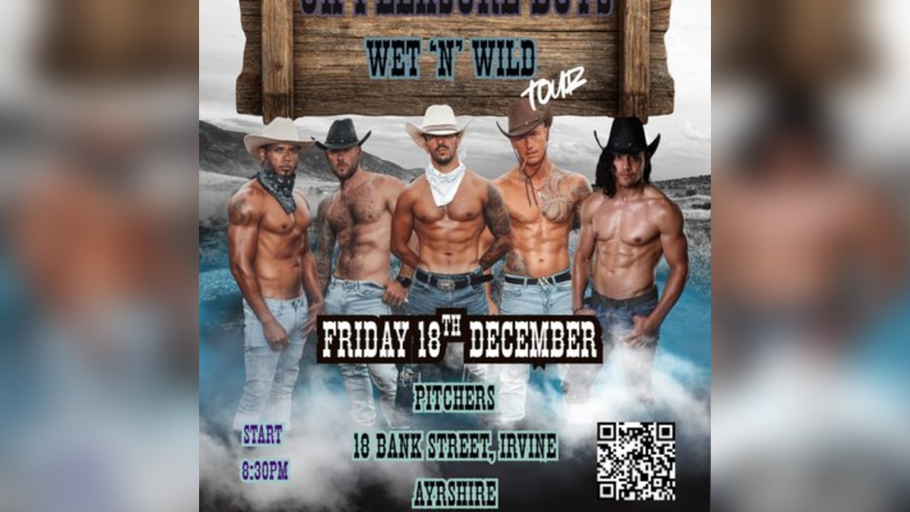 UK Pleasure boys Wet & Wild Tour Ayrshire