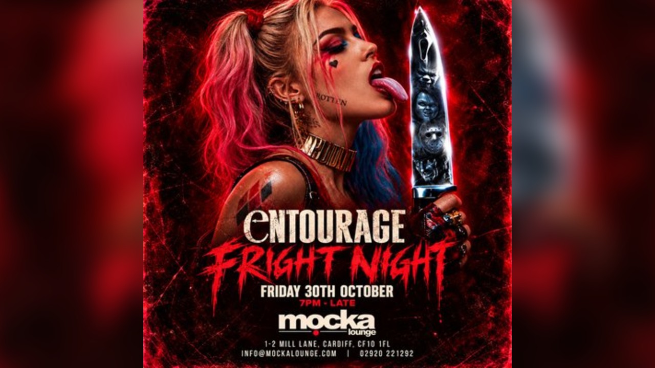 Entourage Fright Night - Mocka Lounge - Fri 30th Oct