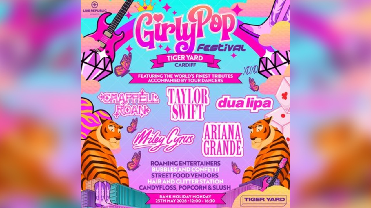 GirlyPop Live | Tiger Yard, Cardiff