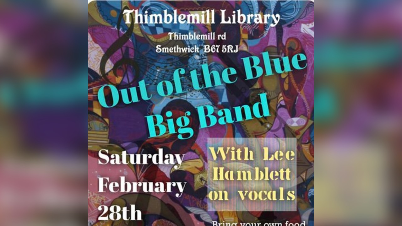 Out Of The Blue Big Band with Lee Hamblett on vocals