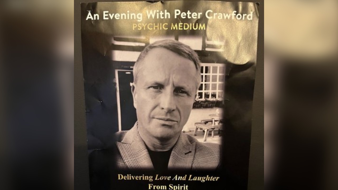An evening with Peter Crawford Psychic Medium