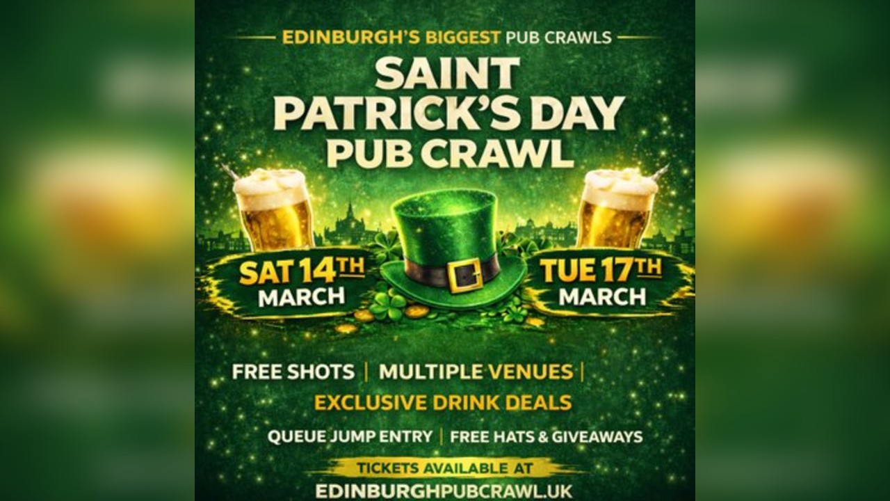 Saint Patrick´s Day Pub Crawl - Edinburgh