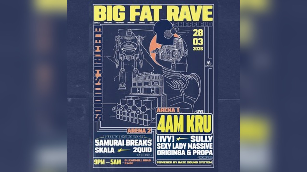 BIG FAT RAVE: 4am Kru & Many More / Powered By Raze Sound System