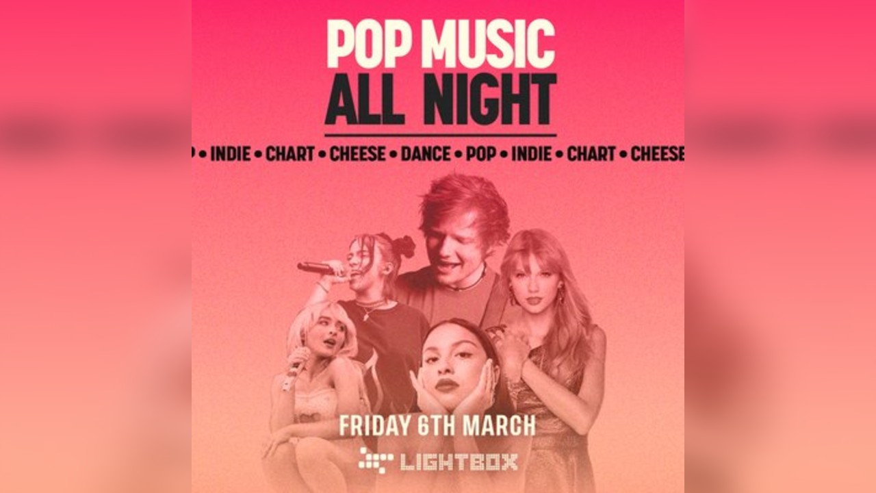 [FREE TICKETS] Pop All Night @ Fire & Lightbox