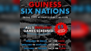 GUINNESS SIX NATIONS at FAIRFIELD SOCIAL CLUB