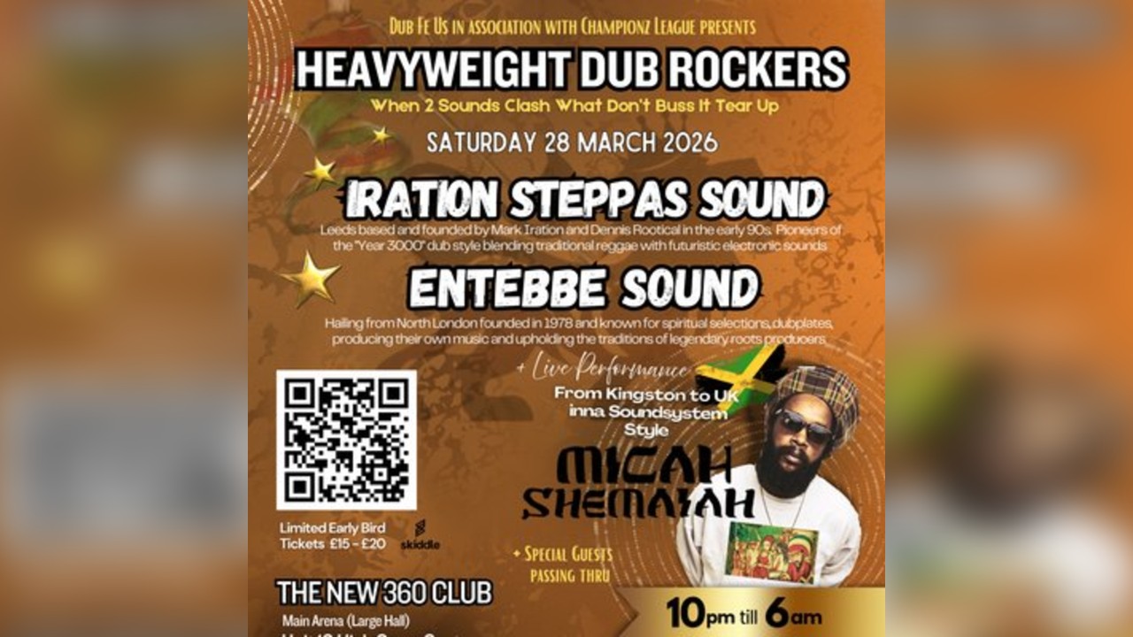 HEAVYWEIGHT DUB ROCKERS -  2 Soundsystems 1 Arena