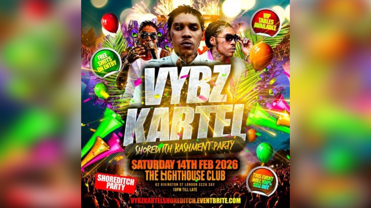 Vybz Kartel - Shoreditch Bashment Party