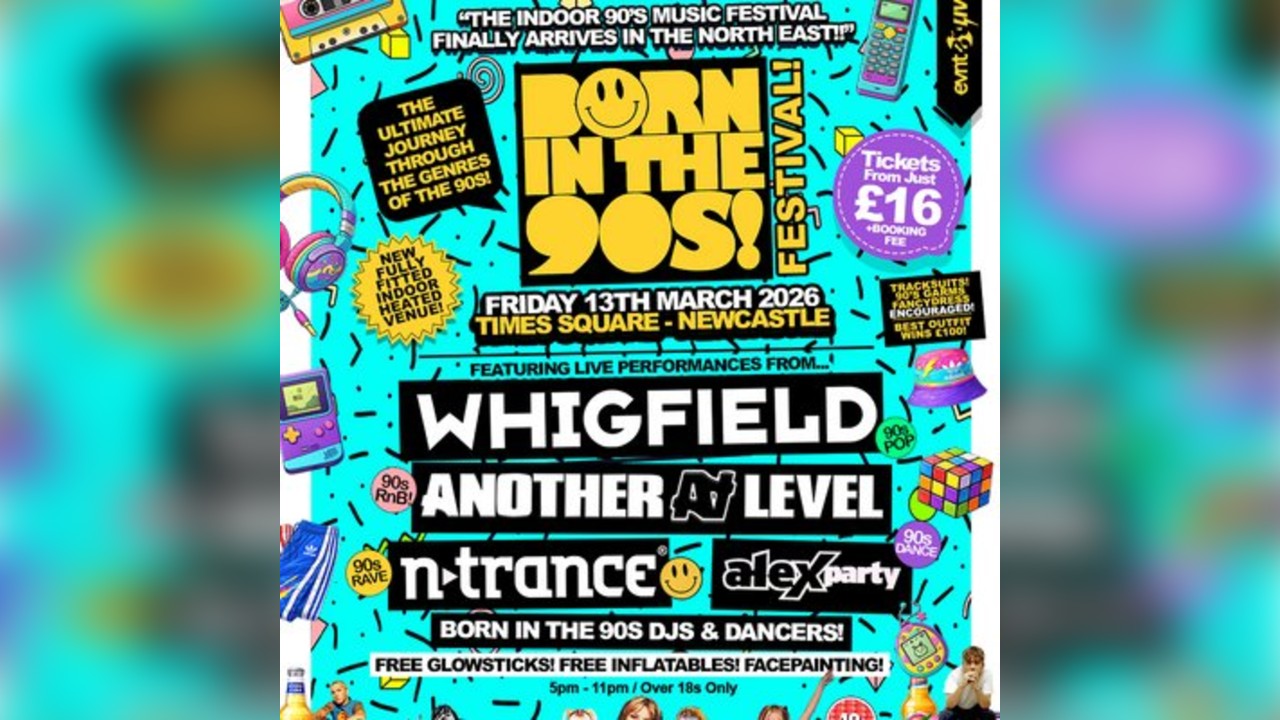 BORN IN THE 90S XL Ft: Whigfield, N-Trance, Another Level Live