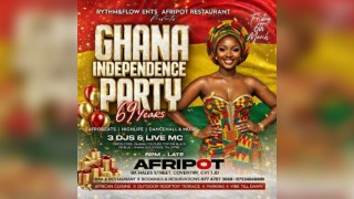 Ghana @69 with Afripot Restaurant