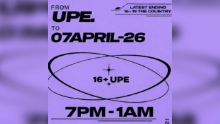 UPE: The Latest Ending 16+ Event in the UK 07/04
