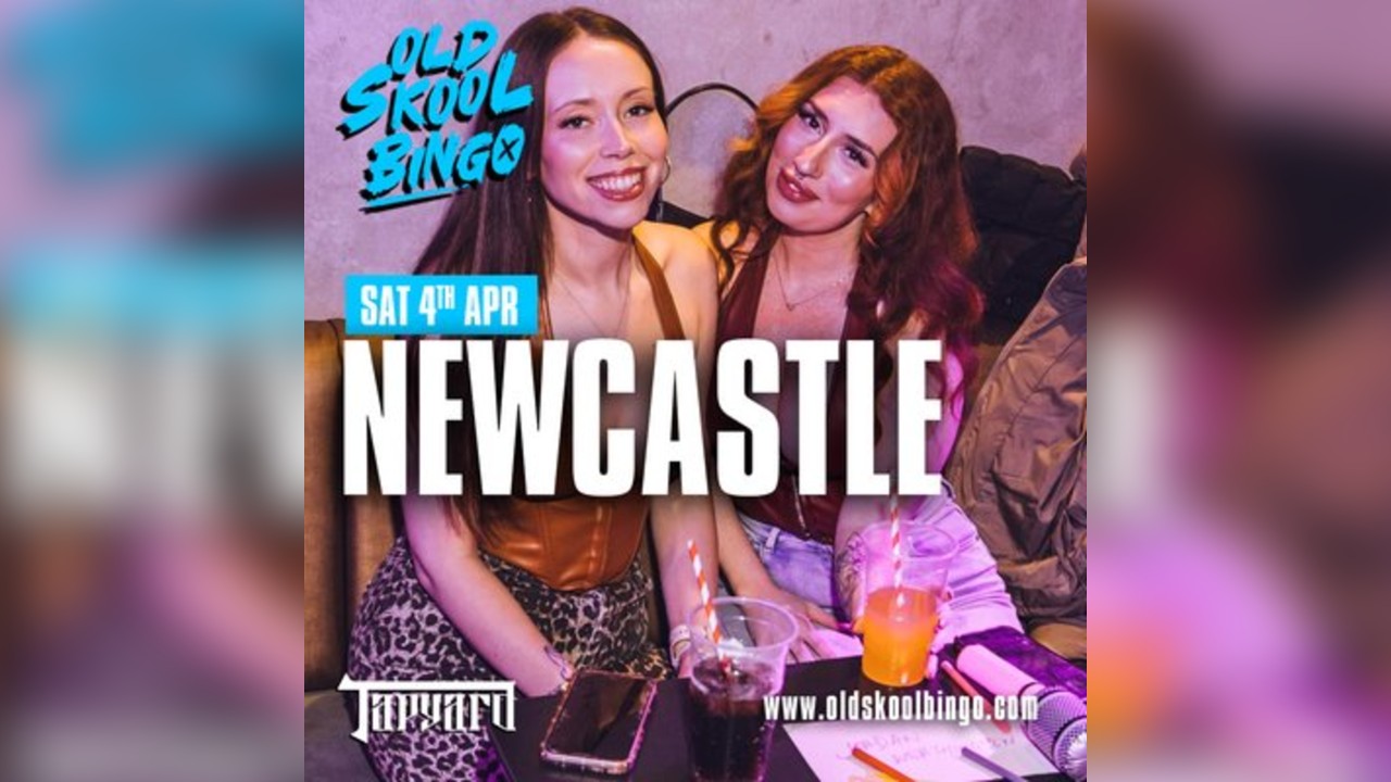 Old Skool Bingo Sat 4th April Newcastle