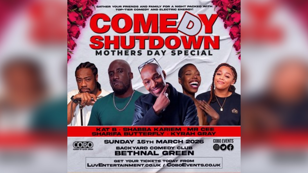 COBO : Comedy Shutdown | Mothers Day Special - Bethnal Green