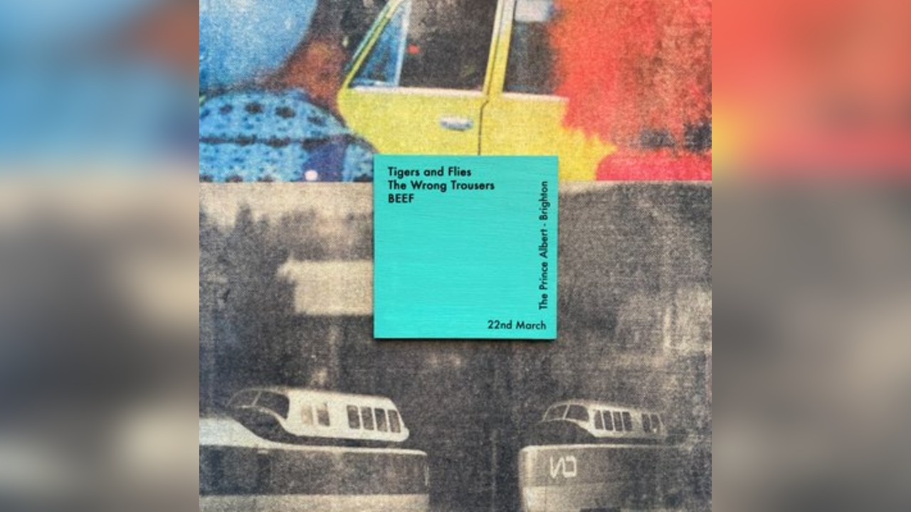 Tigers and Flies LP Fundraiser w/ The Wrong Trousers + BEEF