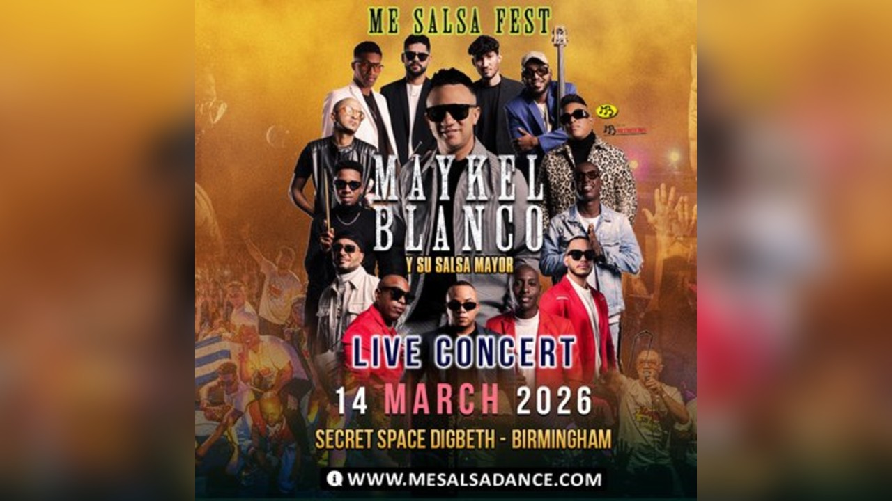 Maykel Blanco y Su Salsa Mayor Live Concert in Birmingham