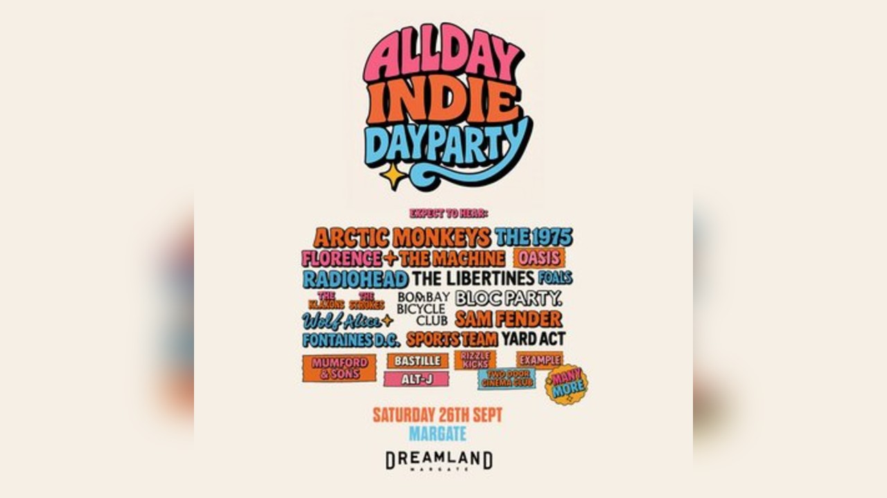 Allday Indie Indoor Festival - Margate