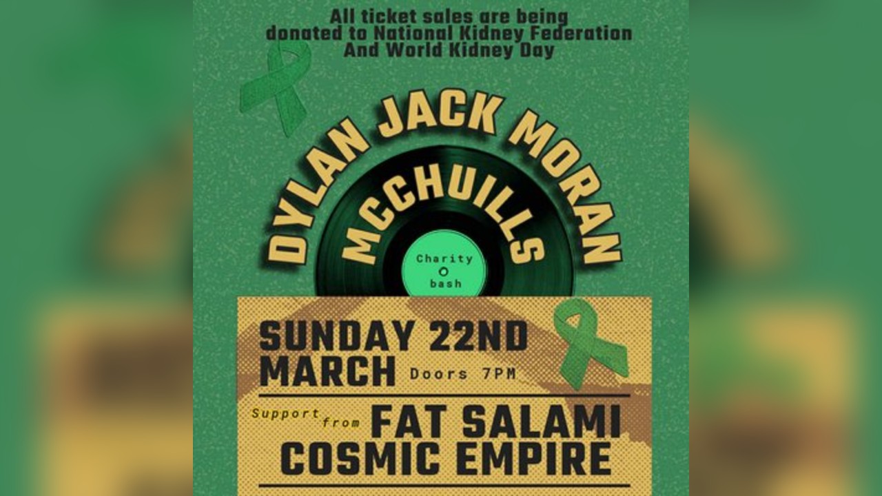 Dylan Jack Moran - Kidney Charity Bash