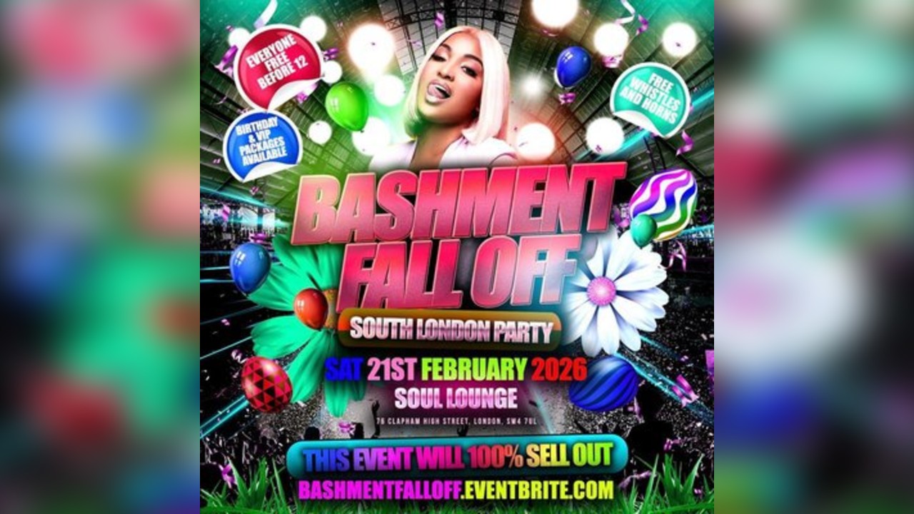 Bashment Fall Off - Everyone Free Before 12AM
