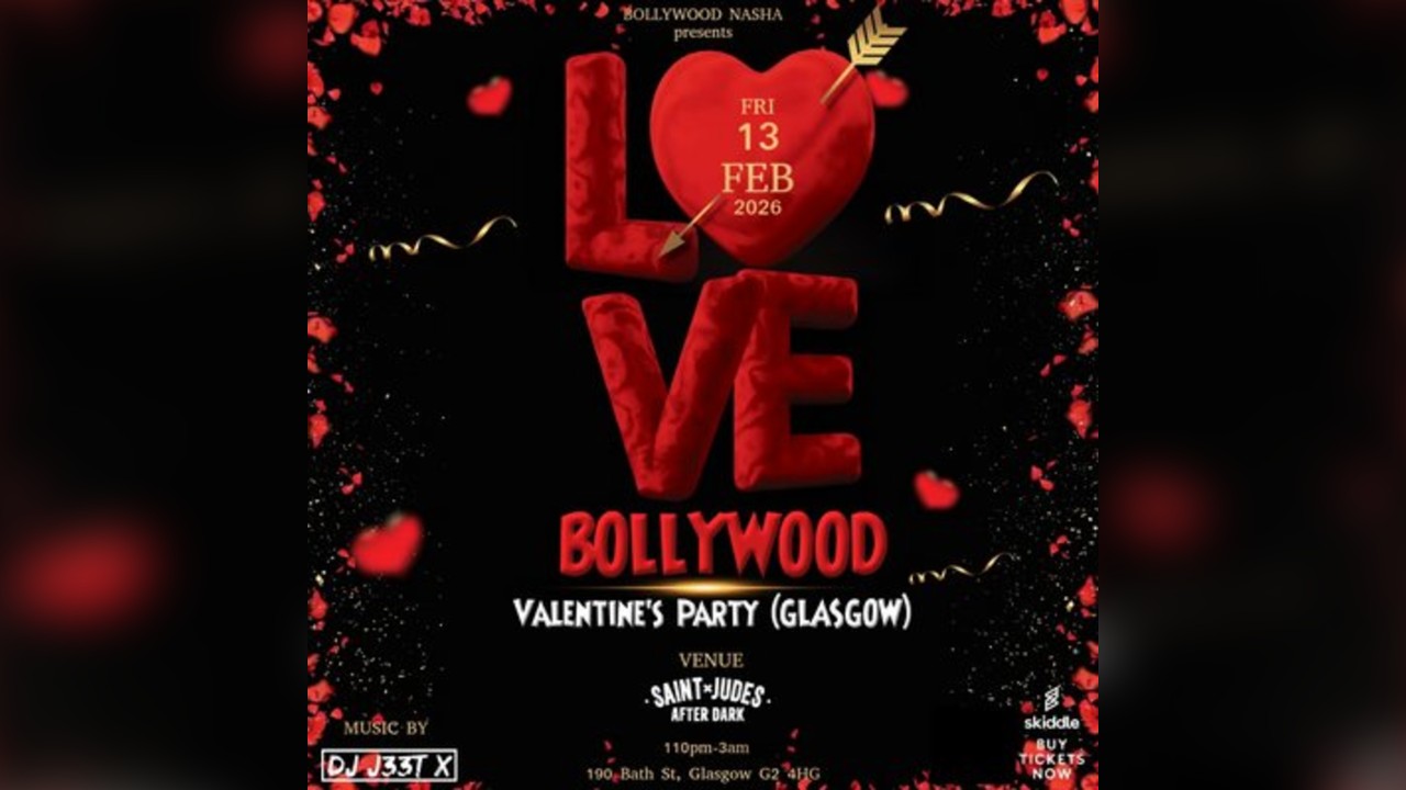 Love Bollywood: Valentine's Party: Glasgow 2026