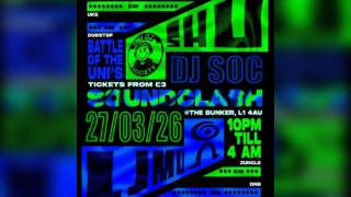 LJMU DJ society & Sheffield Hallam University : SOUNDCLASH