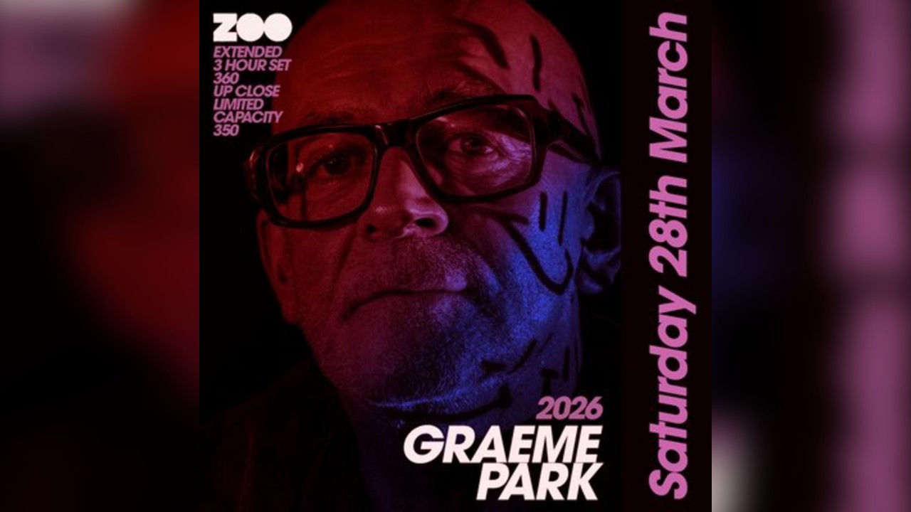 Graeme Park - ZOO Extended 3 hour set | up close 350 cap venue
